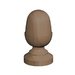 Wooden post finial for sale  Delivered anywhere in Ireland