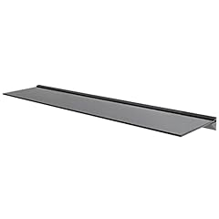 Used, mahara Floating Shelf Single Black Tempered Safety for sale  Delivered anywhere in UK