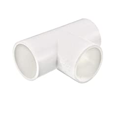 sourcing map 40mm Slip Tee PVC Pipe Fitting, T-Shaped for sale  Delivered anywhere in UK