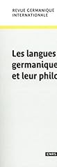 Revue germanique international d'occasion  Livré partout en France