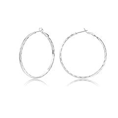 Sterling silver hoop for sale  Delivered anywhere in UK