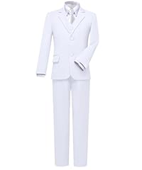 Visaccy white suit for sale  Delivered anywhere in USA 