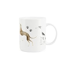 Illustrated whippets mug for sale  Delivered anywhere in UK