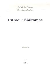 Amour automne d'occasion  Livré partout en France