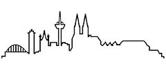 Samunshi köln skyline gebraucht kaufen  Wird an jeden Ort in Deutschland