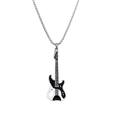 Collier pendentif guitare d'occasion  Livré partout en France