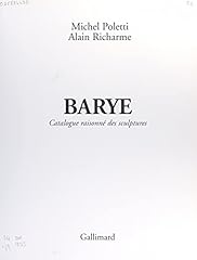 Barye catalogue raisonné d'occasion  Livré partout en France