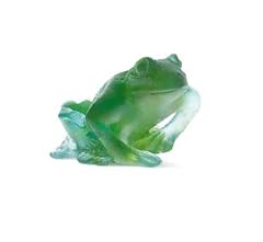 Daum crystal frog for sale  Delivered anywhere in USA 