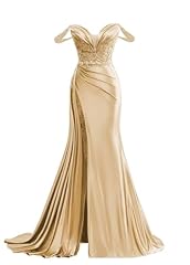 Shoulder satin prom for sale  Delivered anywhere in USA 