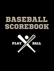 Baseball scorebook lineup for sale  Delivered anywhere in UK