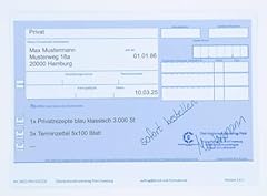 Privatrezept blau 300 gebraucht kaufen  Wird an jeden Ort in Deutschland