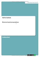 Konversationsanalyse gebraucht kaufen  Wird an jeden Ort in Deutschland