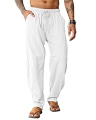 Editcozy pantaloni lino usato  Spedito ovunque in Italia 
