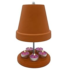 Stufa tealight terracotta usato  Spedito ovunque in Italia 