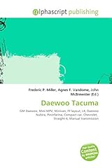 Daewoo tacuma gebraucht kaufen  Wird an jeden Ort in Deutschland