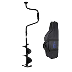 RUN.SE Drill 8Inch Ice Auger - Manual Ice Auger with Carrying Bag for Ice Fishing for sale  Delivered anywhere in Canada