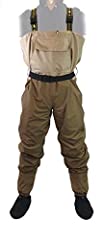 Bison BREATHABLE CHEST WADERS X-LARGE for sale  Delivered anywhere in UK