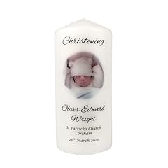 Personalised christening photo for sale  Delivered anywhere in UK