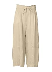 Deha pantalone linen usato  Spedito ovunque in Italia 
