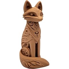 Wood carved fox for sale  Delivered anywhere in USA 