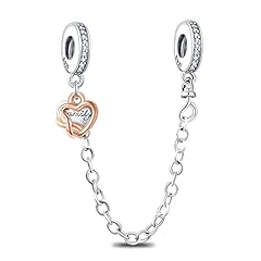 Annmors Infinity Heart Family Clasp Safety Chain Charm for sale  Delivered anywhere in Canada
