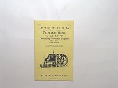 Instructions 2548a setting for sale  Delivered anywhere in USA 