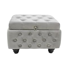 Homeharmony velvet ottoman for sale  Delivered anywhere in UK