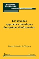 Grandes approches théoriques d'occasion  Livré partout en France