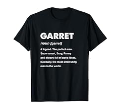 Garret name shirt for sale  Delivered anywhere in USA 