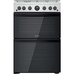 Indesit 60CM ID67G0MCX/UK Gas Double Freestanding cooker for sale  Delivered anywhere in UK