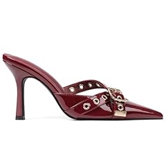 Aminugal burgundy slingback for sale  Delivered anywhere in USA 