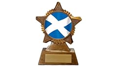 Scotland flag trophy for sale  Delivered anywhere in UK
