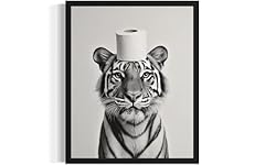 Tiger bathroom wall for sale  Delivered anywhere in USA 
