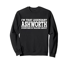 Ashworth surname funny for sale  Delivered anywhere in UK