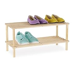 Relaxdays schuhregal holz gebraucht kaufen  Wird an jeden Ort in Deutschland