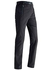 LANBAOSI Hiking Trousers Mens Winter Fleece Lined Pants for sale  Delivered anywhere in UK