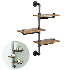 Used, HEONITURE Industrial Pipe Shelving, Pipe Shelves with for sale  Delivered anywhere in USA 