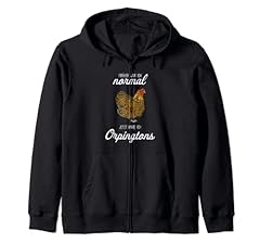 Orpington Chicken I Hen Egg Cockerel Zip Hoodie, used for sale  Delivered anywhere in UK