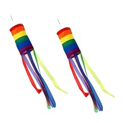 Rainbow windsock pieces for sale  Delivered anywhere in UK