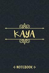 Kaya notebook personalized for sale  Delivered anywhere in UK
