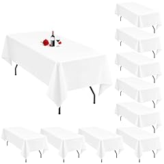 Pack white tablecloth for sale  Delivered anywhere in USA 