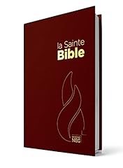 Bible segond neg d'occasion  Livré partout en Belgiqu