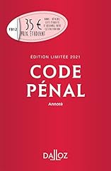 Code pénal annoté d'occasion  Livré partout en France