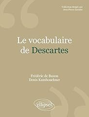 Vocabulaire descartes nouvelle d'occasion  Livré partout en Belgiqu