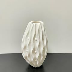 Flower vase white for sale  Delivered anywhere in USA 