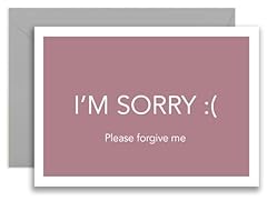Sorry apology card for sale  Delivered anywhere in USA 