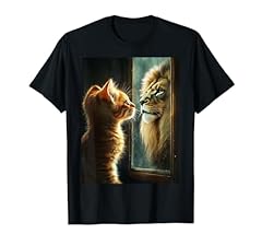 Chat lion miroir d'occasion  Livré partout en France