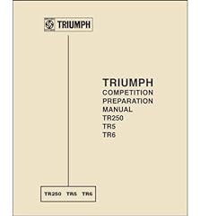 Triumph competition preparatio d'occasion  Livré partout en France