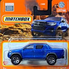 Matchbox toyota hilux usato  Spedito ovunque in Italia 
