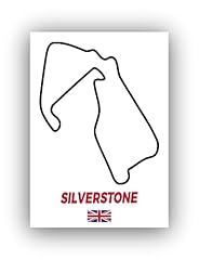 Silverstone track poster for sale  Delivered anywhere in UK